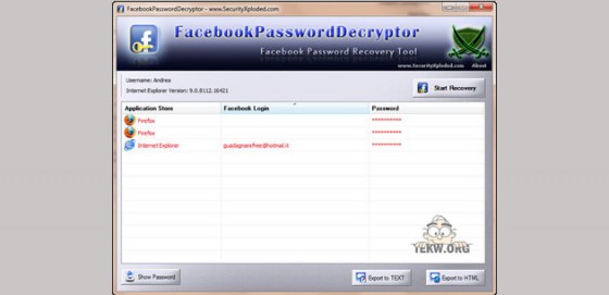 facebook-password-decryptor
