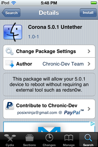 corona untethered
