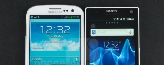 sonyxperia s vs galaxy siii
