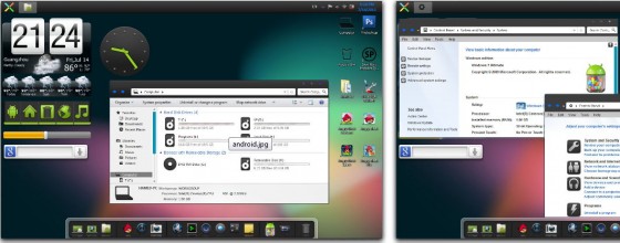 Android personalizza Windows