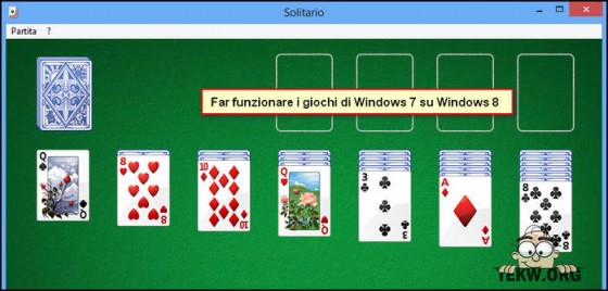 Giochi Seven su Win8