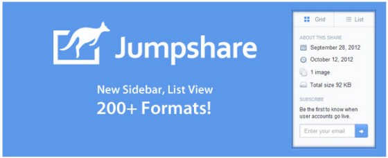 Jumpshare banner