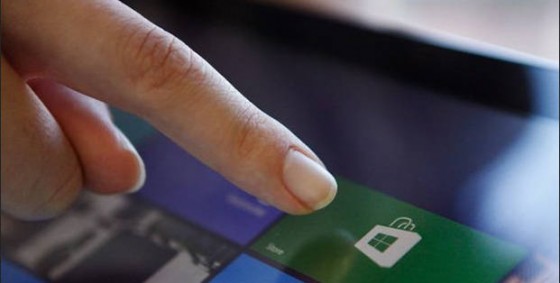 gesture win8 close