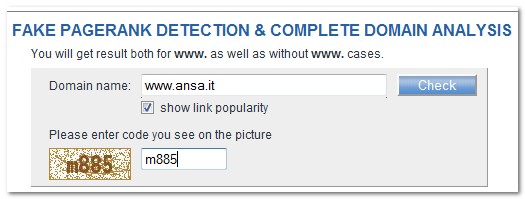 fake pagerank detection