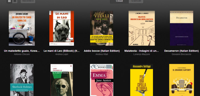 Kindle Cloud Reader sbarca in Italia