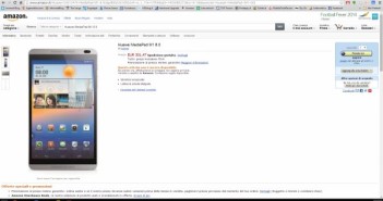Huawei MediaPad M1 8.0 su Amazon in pre-ordine