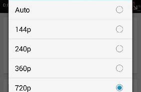 Youtube qualità video HD 720p su Android