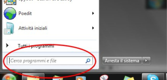 Windows elenco comandi Esegui