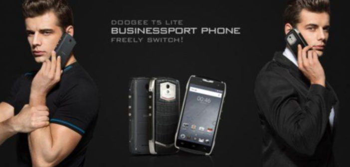 Dooge T5 Lite rugged-phone low cost