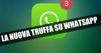 truffa whatsapp
