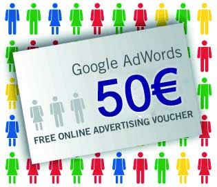 tekw, bonus 50€ per adwords